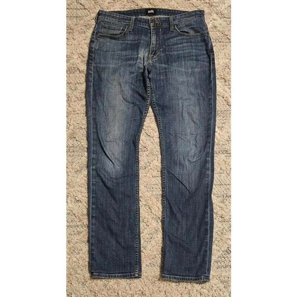 Paige Jeans Mens‎ Blue Federal 32x32 Slim Straight Medium Wash